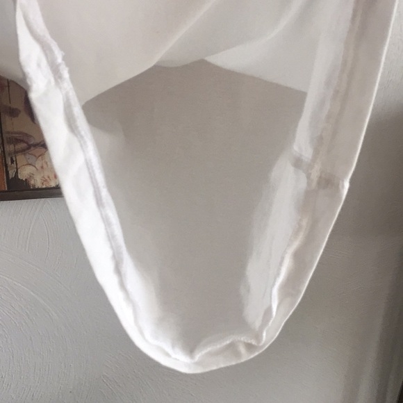 SPIRITUAL GANGSTER STRETCH WHITE SLEEVELESS TANK TOP S - Picture 5 of 8